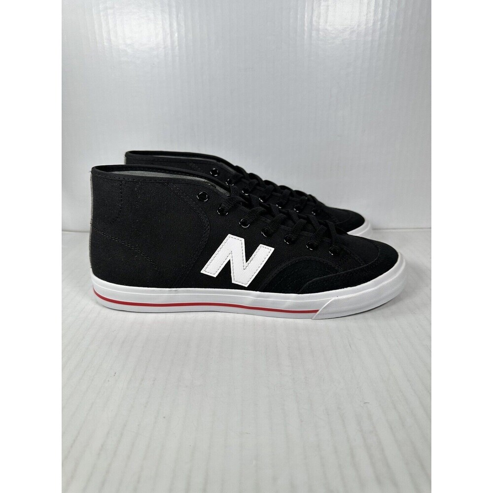 New Balance Numeric 213 Pro Court Mid Black White Shoes Mens Size 9.5 NM213UNT